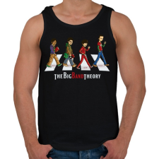 PRINTFASHION Búvár koponya - Férfi atléta - Fekete atléta, trikó