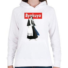 PRINTFASHION Byakuya  - Női kapucnis pulóver - Fehér