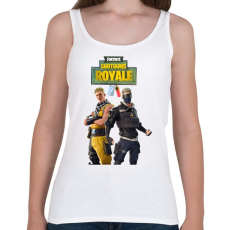 PRINTFASHION Cabbie& Verge dupla dinamit - Női atléta - Fehér