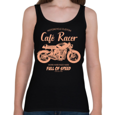 PRINTFASHION café racer - Női atléta - Fekete