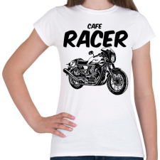PRINTFASHION cafe racer - Női póló - Fehér női póló