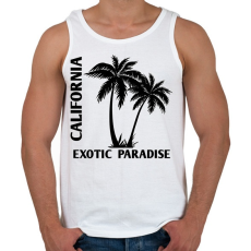 PRINTFASHION California - Férfi atléta - Fehér