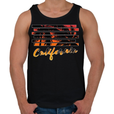 PRINTFASHION california - Férfi atléta - Fekete