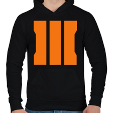 PRINTFASHION Call of Duty: Black Ops 3 - Férfi kapucnis pulóver - Fekete férfi pulóver, kardigán