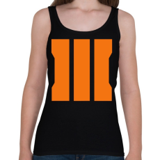 PRINTFASHION Call of Duty: Black Ops 3 - Női atléta - Fekete