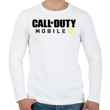 PRINTFASHION Call of Duty: Mobile - Férfi hosszú ujjú póló - Fehér férfi póló