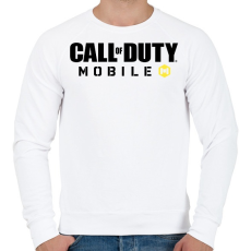 PRINTFASHION Call of Duty: Mobile - Férfi pulóver - Fehér