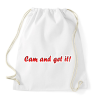 PRINTFASHION Cam and get it - Sportzsák, Tornazsák - Fehér
