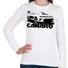PRINTFASHION Camaro - Női hosszú ujjú póló - Fehér női póló