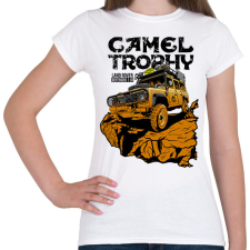 PRINTFASHION Camel Trophy - Női póló - Fehér női póló