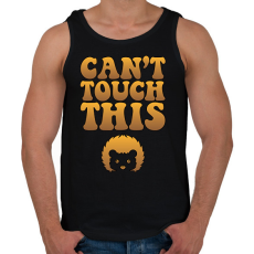 PRINTFASHION Can't touch this - sün - Férfi atléta - Fekete