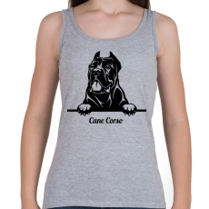 PRINTFASHION Cane Corso - Női atléta - Sport szürke