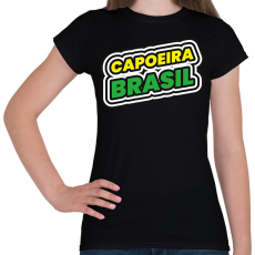 PRINTFASHION CAPOEIRA BRASIL 5 - Női póló - Fekete