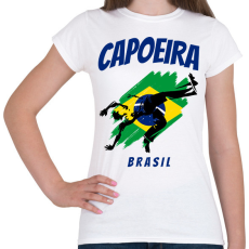 PRINTFASHION CAPOEIRA BRASIL - Női póló - Fehér