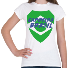 PRINTFASHION CAPOEIRA BRASIL - Női póló - Fehér női póló