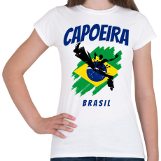 PRINTFASHION CAPOEIRA BRASIL - Női póló - Fehér