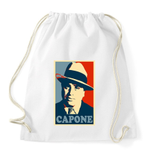 PRINTFASHION Capone - Sportzsák, Tornazsák - Fehér tornazsák