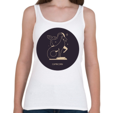 PRINTFASHION Capricorn - Bak - Női atléta - Fehér