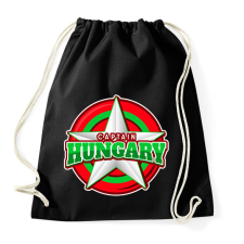PRINTFASHION CAPTAIN HUNGARY - Sportzsák, Tornazsák - Fekete tornazsák