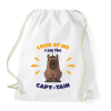 PRINTFASHION Capy-tain - Sportzsák, Tornazsák - Fehér