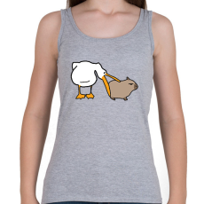 PRINTFASHION capybara és pelikán - Női atléta - Sport szürke