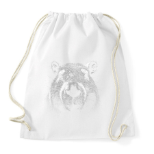 PRINTFASHION Capybara fej - Sportzsák, Tornazsák - Fehér tornazsák