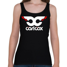 PRINTFASHION Carl Cox - Női atléta - Fekete női trikó