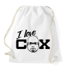 PRINTFASHION Carl Cox - Sportzsák, Tornazsák - Fehér