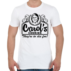 PRINTFASHION Carol sütik - Férfi póló - Fehér