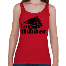 PRINTFASHION Carp hunter - Női atléta - Cseresznyepiros