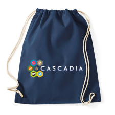 PRINTFASHION Cascadia - Sportzsák, Tornazsák - Sötétkék tornazsák
