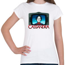 PRINTFASHION Cassandra - Női póló - Fehér