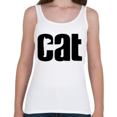 PRINTFASHION cat - Női atléta - Fehér