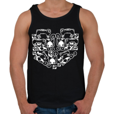 PRINTFASHION catheart.w - Férfi atléta - Fekete atléta, trikó