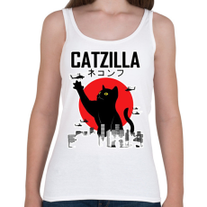PRINTFASHION Catzilla - Női atléta - Fehér