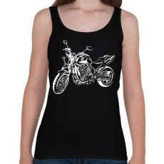 PRINTFASHION cbf500v - Női atléta - Fekete