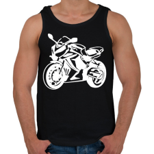 PRINTFASHION cbr650r2feher - Férfi atléta - Fekete atléta, trikó