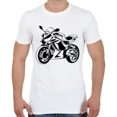 PRINTFASHION cbr650r - Férfi póló - Fehér