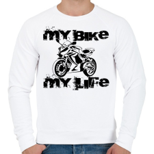 PRINTFASHION cbr650rf - Férfi pulóver - Fehér férfi pulóver, kardigán