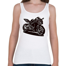 PRINTFASHION cbr firebla - Női atléta - Fehér női trikó