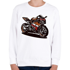 PRINTFASHION cbr firebladereps - Gyerek pulóver - Fehér