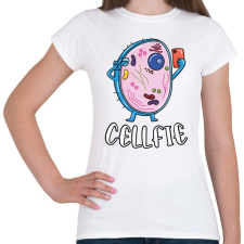 PRINTFASHION Cellfie - Női póló - Fehér férfi póló