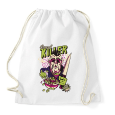 PRINTFASHION Cereal killer - gasztro horror - Sportzsák, Tornazsák - Fehér tornazsák