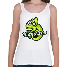 PRINTFASHION Chameleon - Női atléta - Fehér