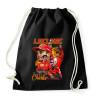 PRINTFASHION Charles Leclerc Forma 1 - Sportzsák, Tornazsák - Fekete