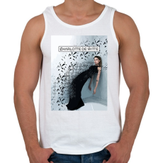 PRINTFASHION Charlotte de Witte - Férfi atléta - Fehér