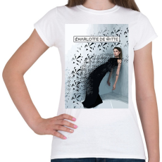PRINTFASHION Charlotte de Witte - Női póló - Fehér