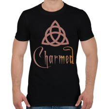 PRINTFASHION Charmed - Férfi póló - Fekete férfi póló