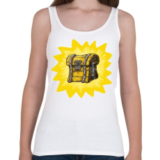 PRINTFASHION Chest - Fortnite - Női atléta - Fehér