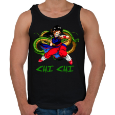 PRINTFASHION CHI CHI - Férfi atléta - Fekete atléta, trikó